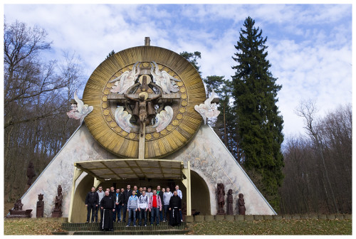 Maturzyści odwiedzili Sanktuarium Matki Bożej Brzemiennej w Gdańsku Matemblewie