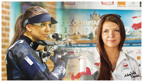 Paula Wrońska - reprezentantka Polski na Igrzyskach Olimpijskich Londyn 2012, pierwsza Olimpijka w historii Lęborka. Występuje w barwach klubu strzeleckiego LOK Lider-Amicus Lębork