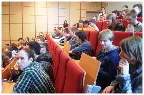 Teleinformatycy z klasy II TE uczestniczyli w konferencji Junior IT Academic Day w Gdańsku