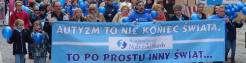 Marsz rozpoczął obchody Światowego Dnia Autyzmu Powiatu Lęborskiego