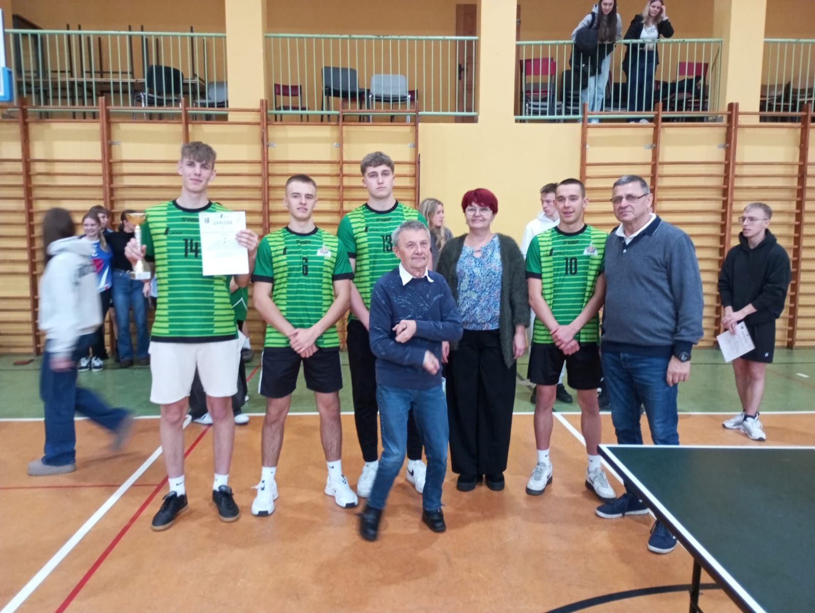 ZSM-I MISTRZEM POWIATU W TENISIE STOŁOWYM W RAMACH LICEALIADY 2025/2026