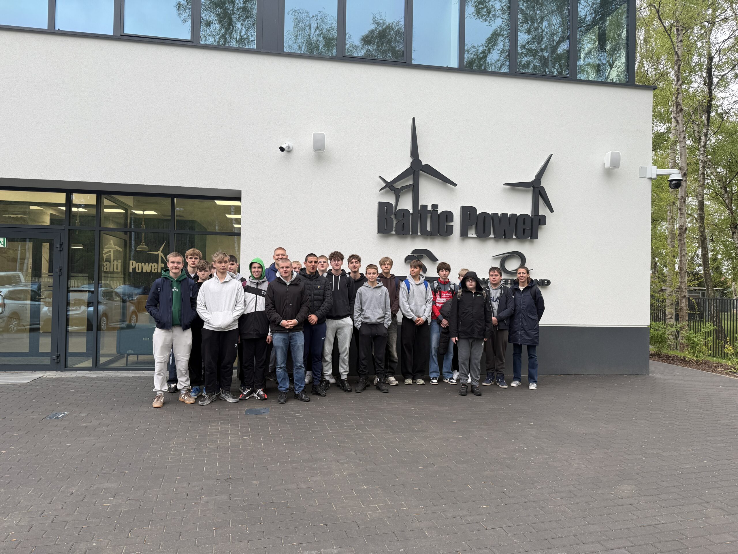 WIZYTA EDUKACYJNA KLASY 2TMP W BALTIC POWER W ŁEBIE